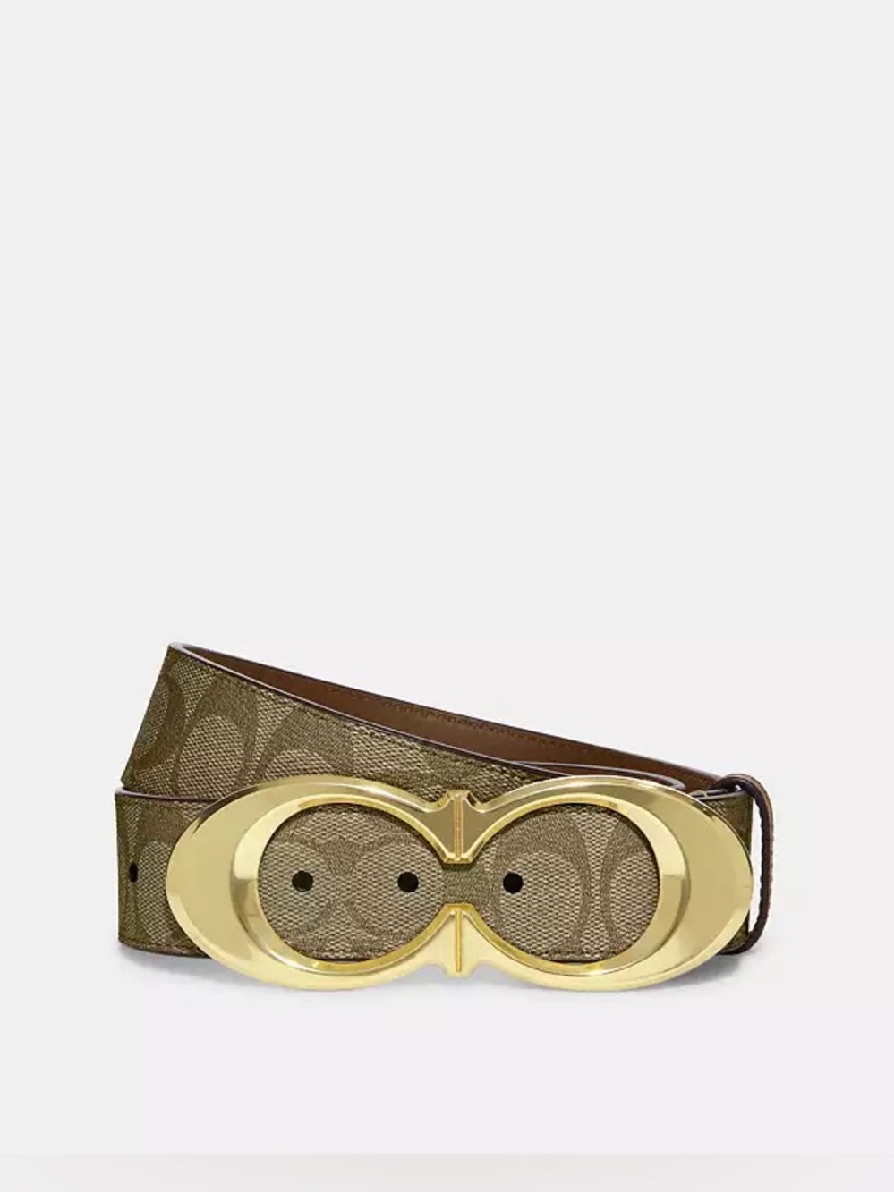 Coach Signature Belt